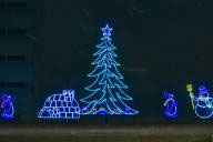 Christmas light festival